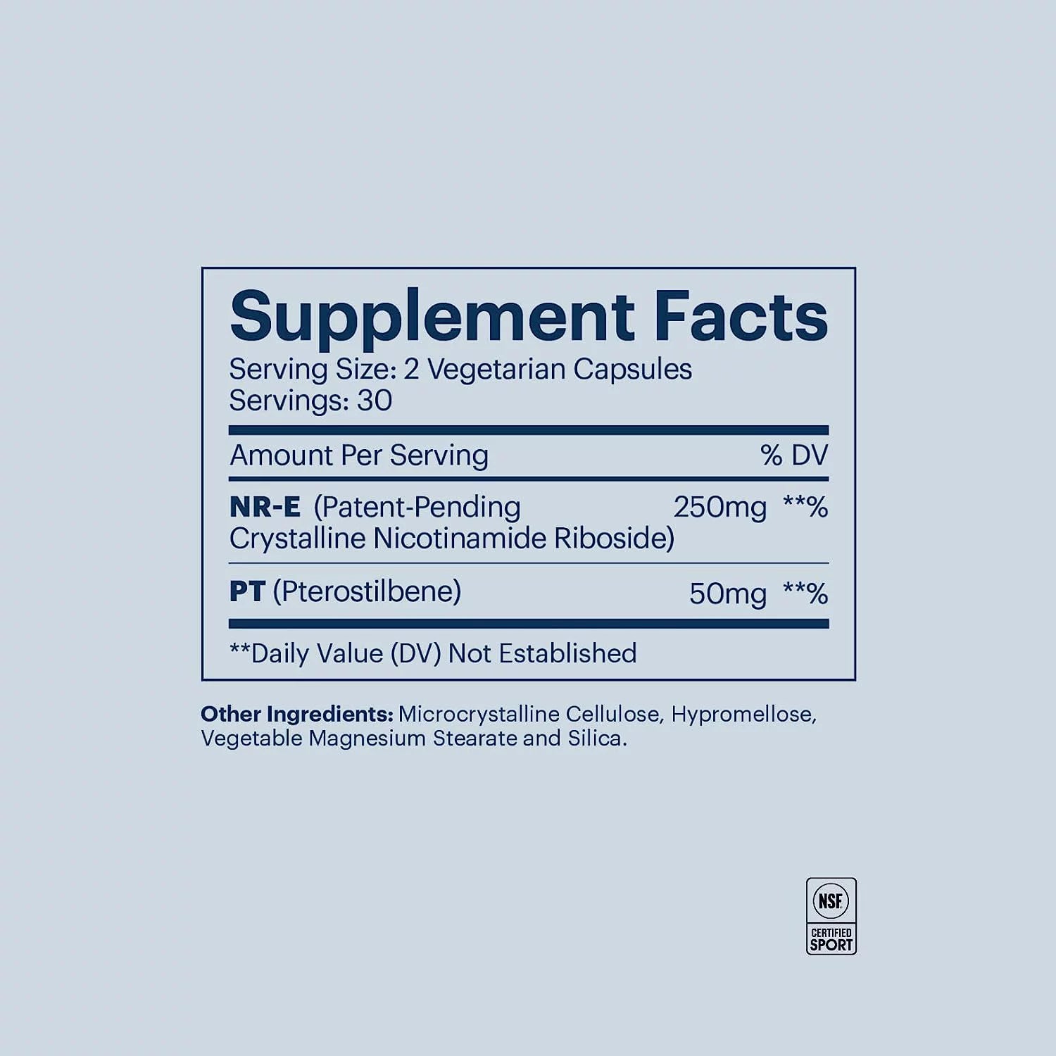 NAD+ Supplement for Healthy Aging, 60 Capsules J60312