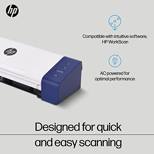 Compact Desktop Duplex USB Document & Photo Scanner with Auto-Feed Tray for Portable 2-Sided Digital Scanning N899