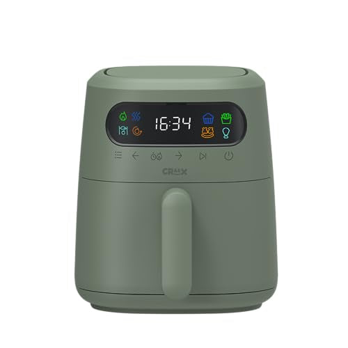 8 QT Digital Air Fryer with Touch Screen, Timer and Auto Shut-off, Lavender L33592