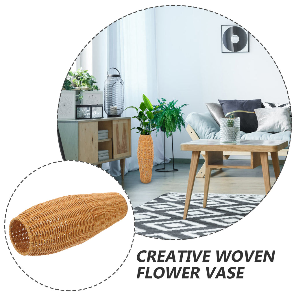 Woven Vase for Dried Flowers Home Decor C34709