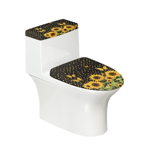 Christmas Toilet Lid and Tank Cover Set for Bathroom Decor K51670
