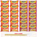 Maruchan Ramen Instant Noodle Soup Variety, 2 Flavors - 12 Packs Beef & 12 Packs Roast Beef , 3 Ounce Single Servings Lunch / Dinner Variety