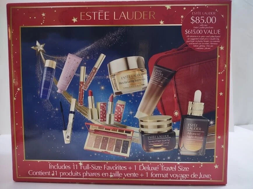 Holiday Makeup Skincare Set 11 Full-Size Favorites Y826876