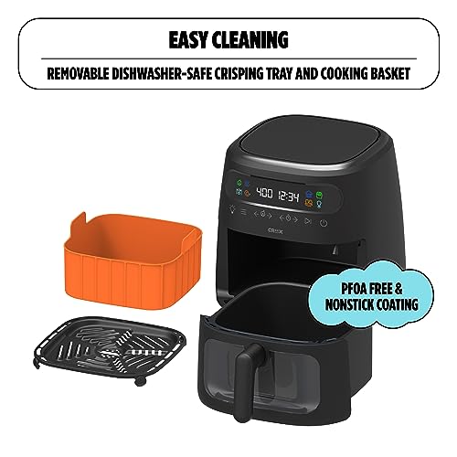 8 QT Digital Air Fryer with Touch Screen, Timer and Auto Shut-off, Lavender L33592