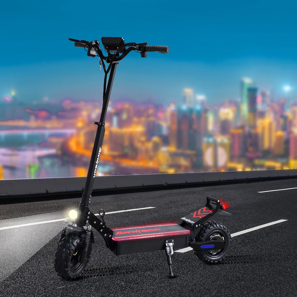 Electric Scooter for Adults, 2500W Motor, 30 MPH, 30 Miles Range, 11 Inch Tires, Foldable U98543