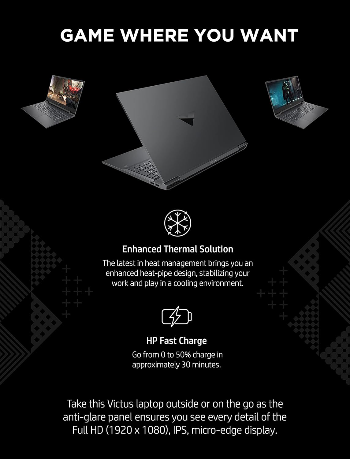 Gaming Laptop, RTX 3050 Ti, 144Hz Full HD Display Z9632