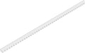 Ekena Millwork DENP03PL0512SAN00 PVC Dentil Trim, White