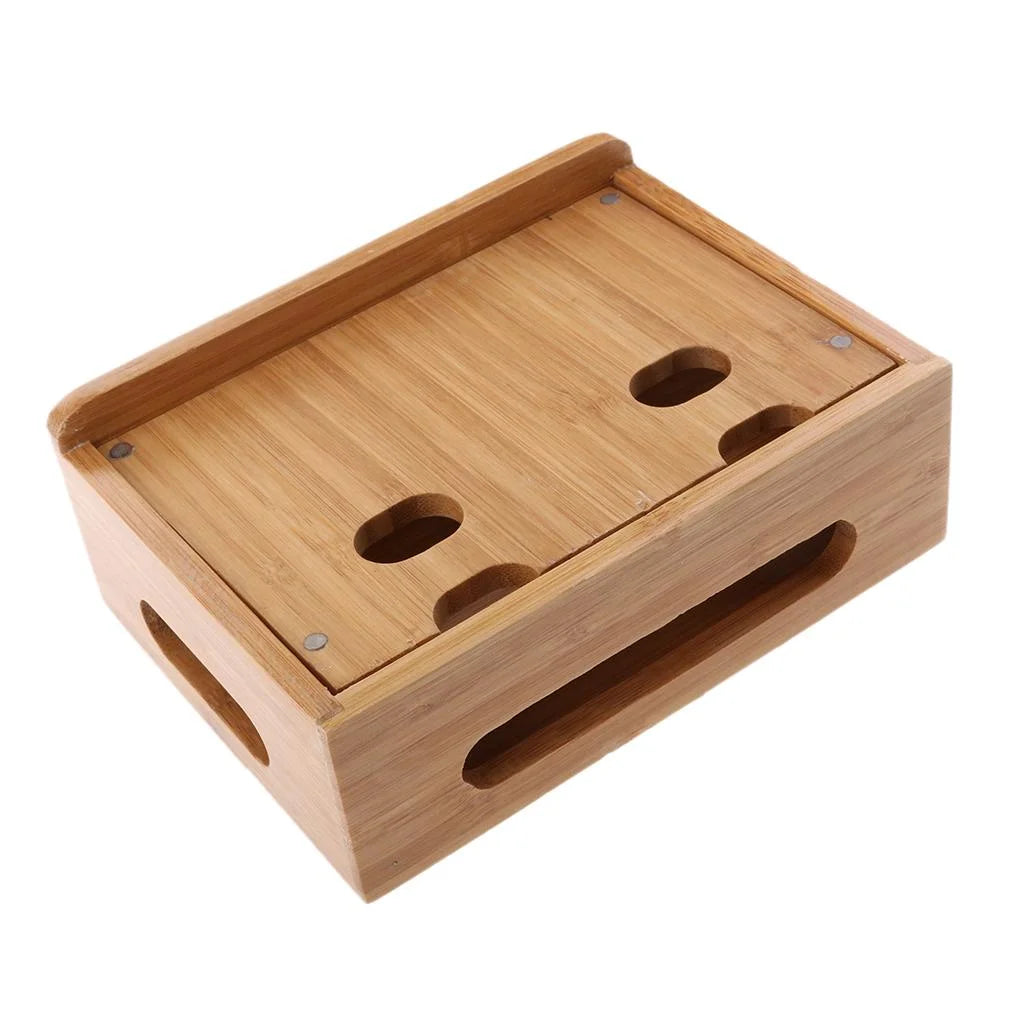 Bamboo Charging Station for Smartphones & Other Gadgets A208