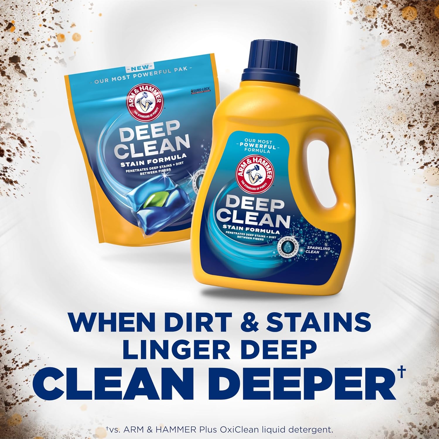 Liquid Laundry Detergent, Deep Clean Stain Formula, 102 fl oz Z450