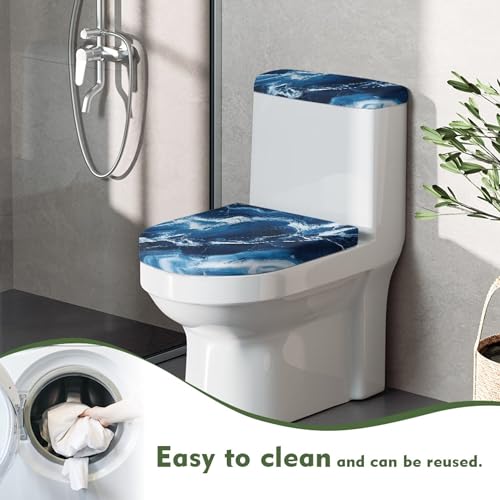 Christmas Toilet Lid and Tank Cover Set for Bathroom Decor K51670