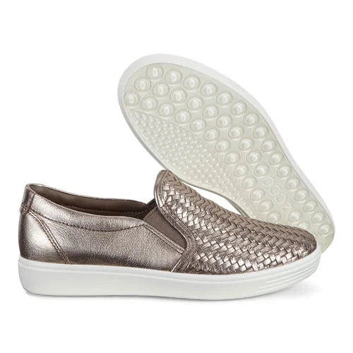 Women's Woven Slip-On Sneakers B9663