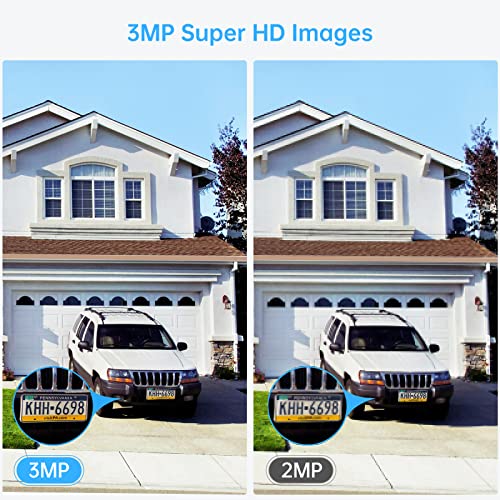 Wireless Security Camera System 1080P 8 Channel Home Surveillance DVR Kit with 4 Cameras 1TB HDD Night Vision Motion Detection D343260