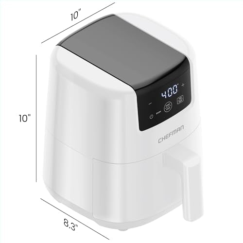 2 Qt Mini Air Fryer with Digital Timer and Nonstick Basket K944