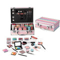 Hot Sugar Makeup Kit for Girls and Women - Full Starter Cosmetics Set with Eye Shadow Palette Lip Balm Blush Lip Gloss Brush Lip & Eye Pencil and Mirror