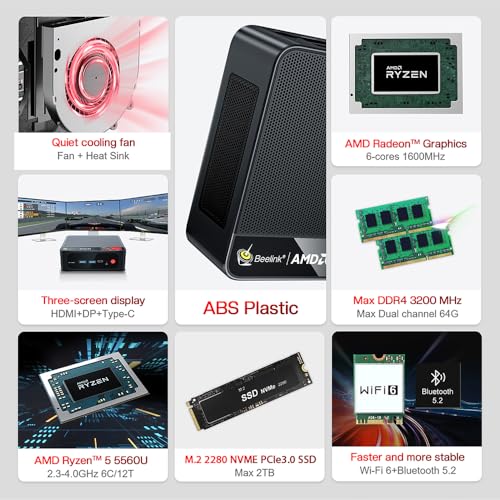 Mini PC AMD Ryzen 7 32GB RAM 1TB SSD M162554