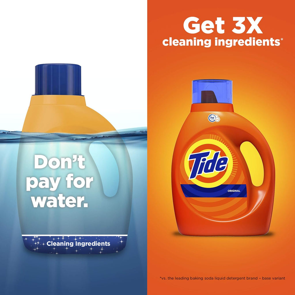 Liquid Laundry Detergent, Original, 96 Loads Q312816