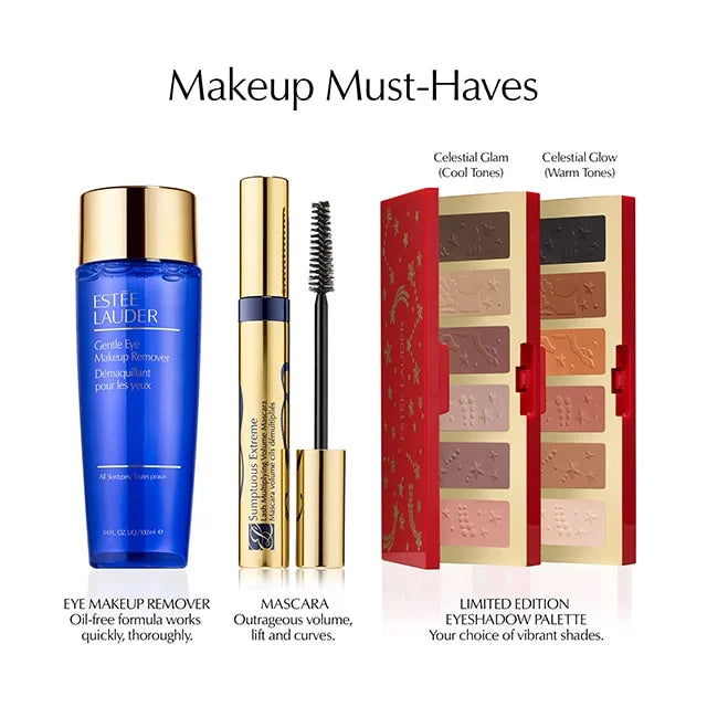 Holiday Makeup Skincare Set 11 Full-Size Favorites Y826876