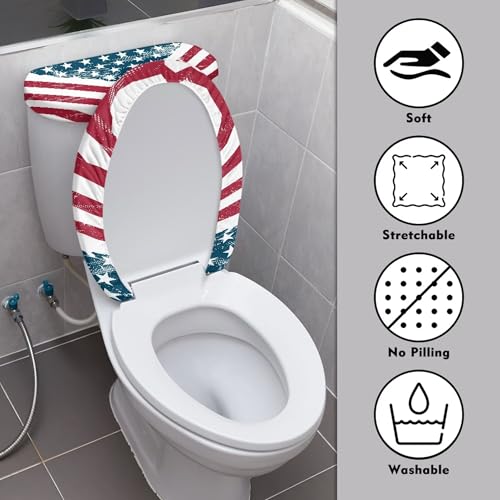 Christmas Toilet Lid and Tank Cover Set for Bathroom Decor K51670