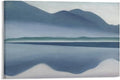 Lake George (formerly Reflection Seascape) by Georgia OKeeffe Poster Painting Canvas Wall Art Living Room Bedroom Decor Modern Oil Painting (Framed,24x36inch)
