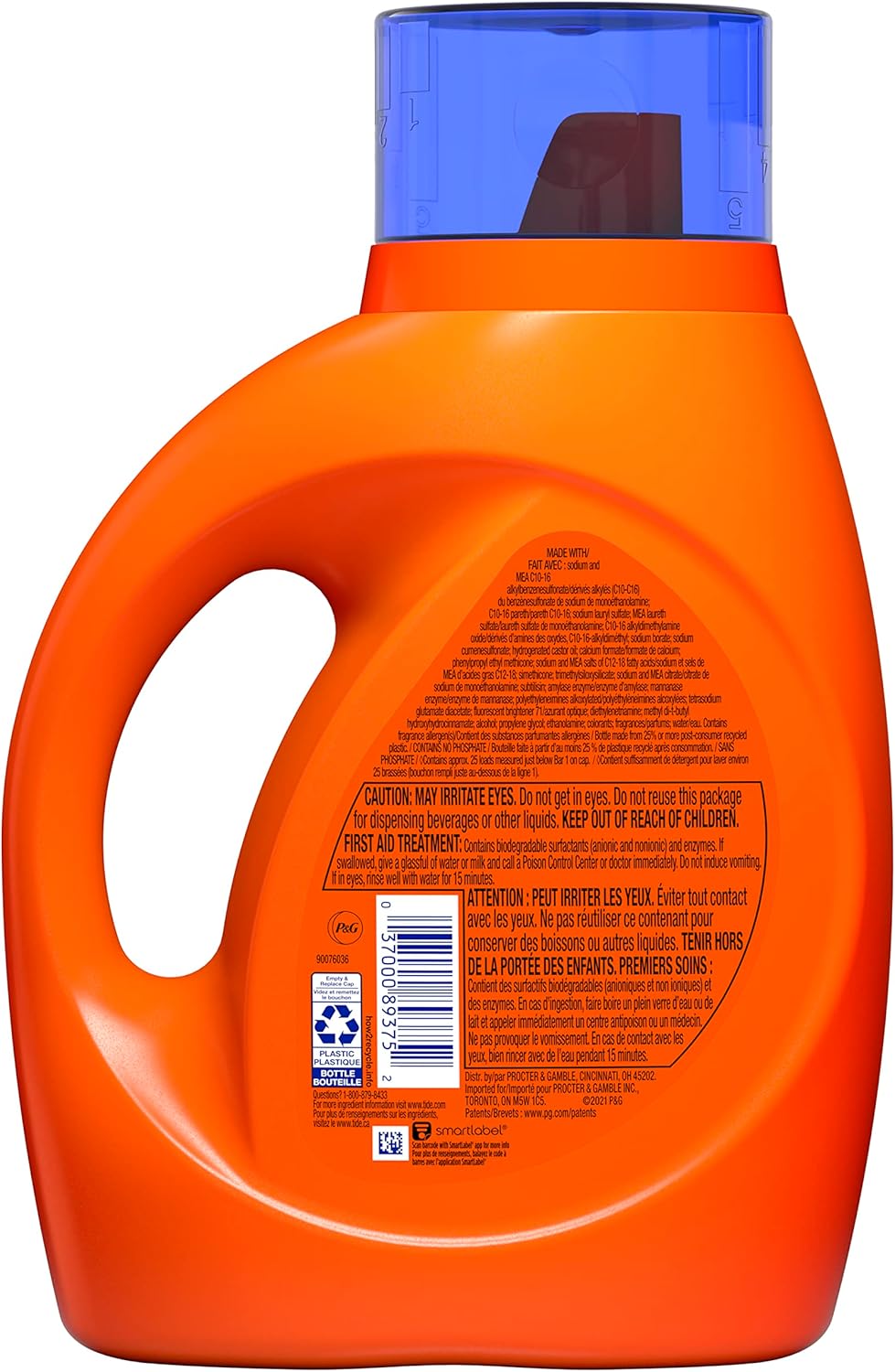 Liquid Laundry Detergent, Original Scent, 1.09 L V187941