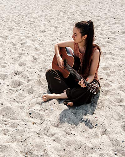Travel Guitar Acoustic-Electric with Collapsible System and Backpack Case C73217