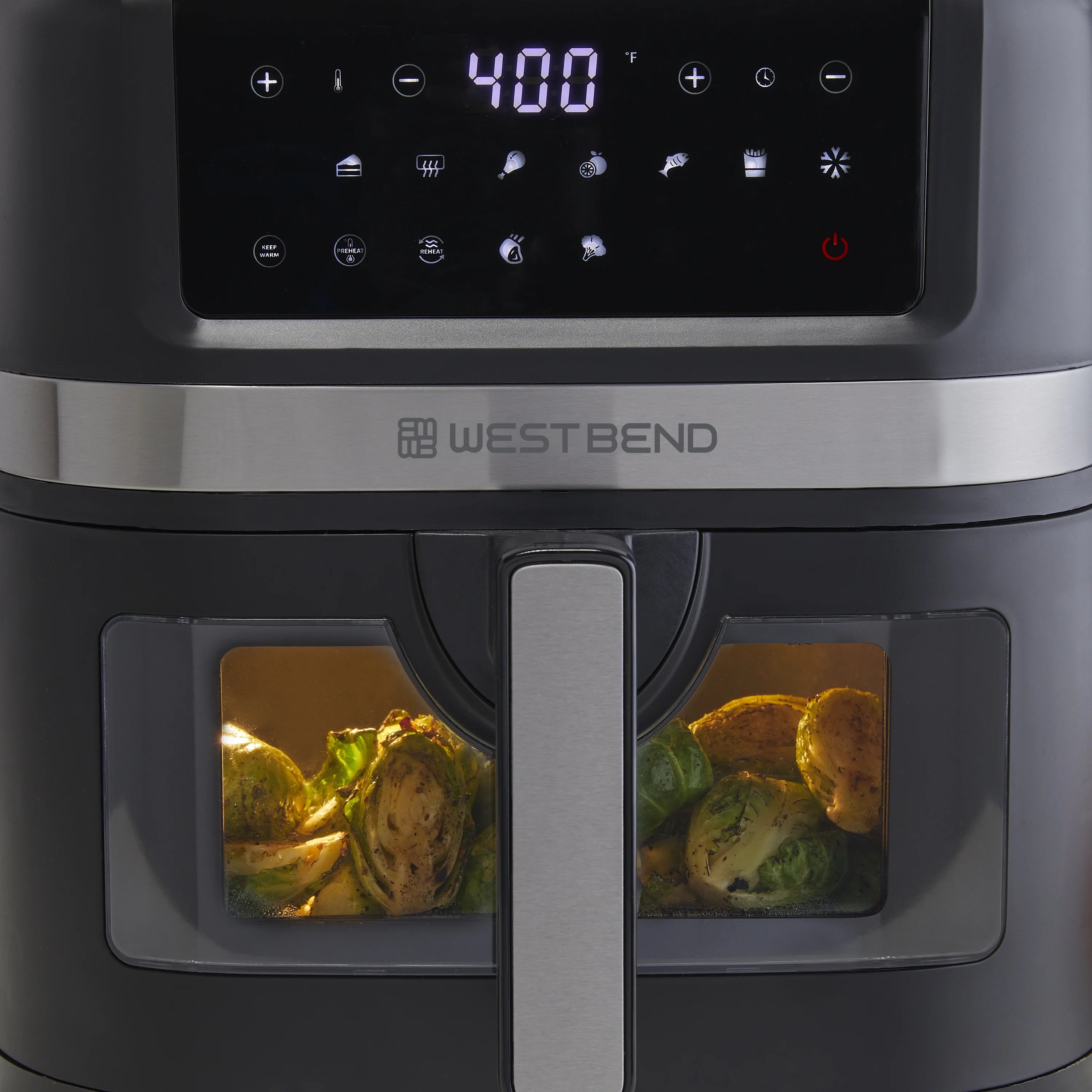 7QT Air Fryer with 13 One-Touch Presets, Black I88442