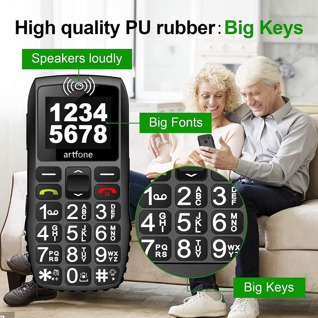 Big Button 4G Senior Mobile Phone with SOS and Loud Volume F5218