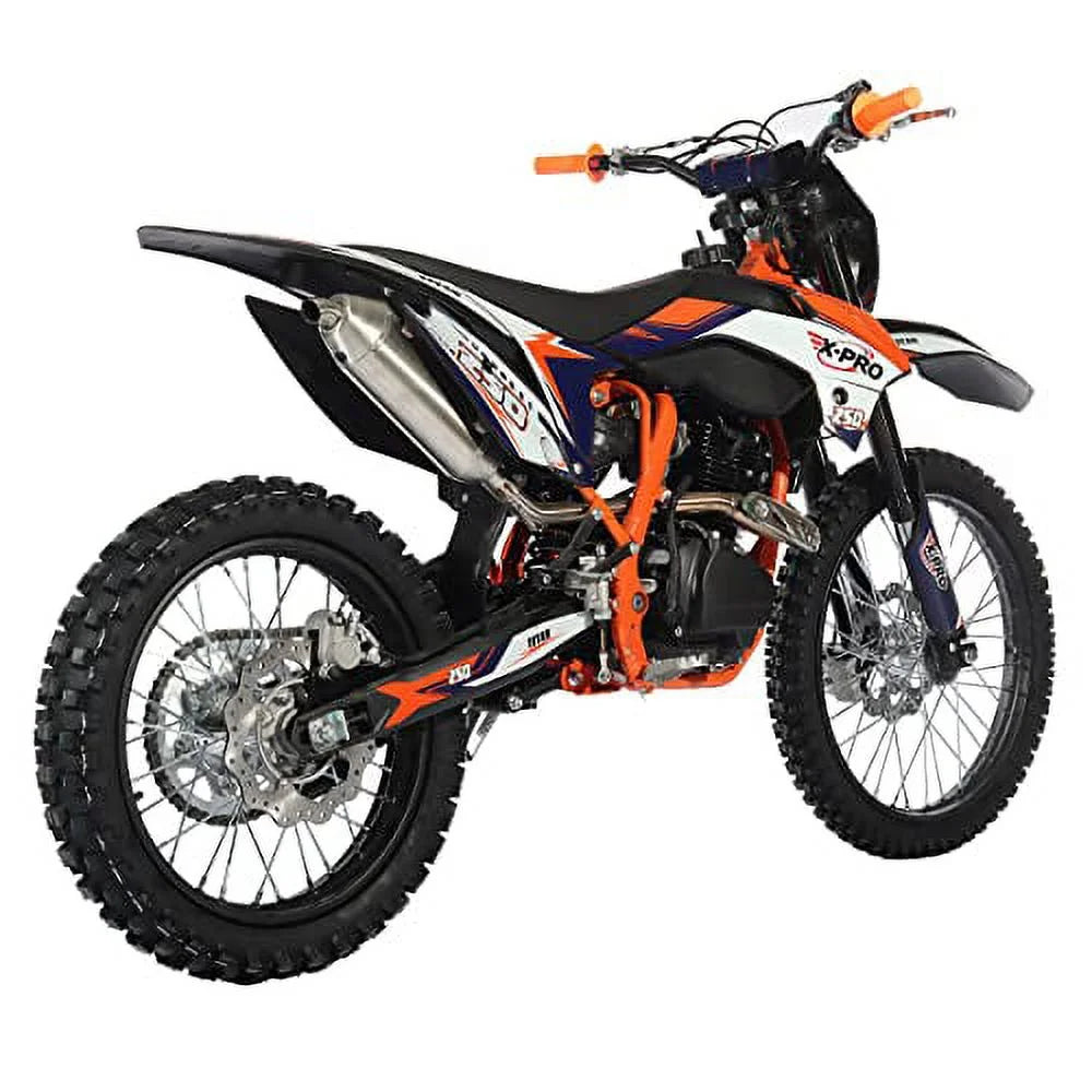 250cc Gas Pit Dirt Bike, 5-Speed Manual Transmission M1203