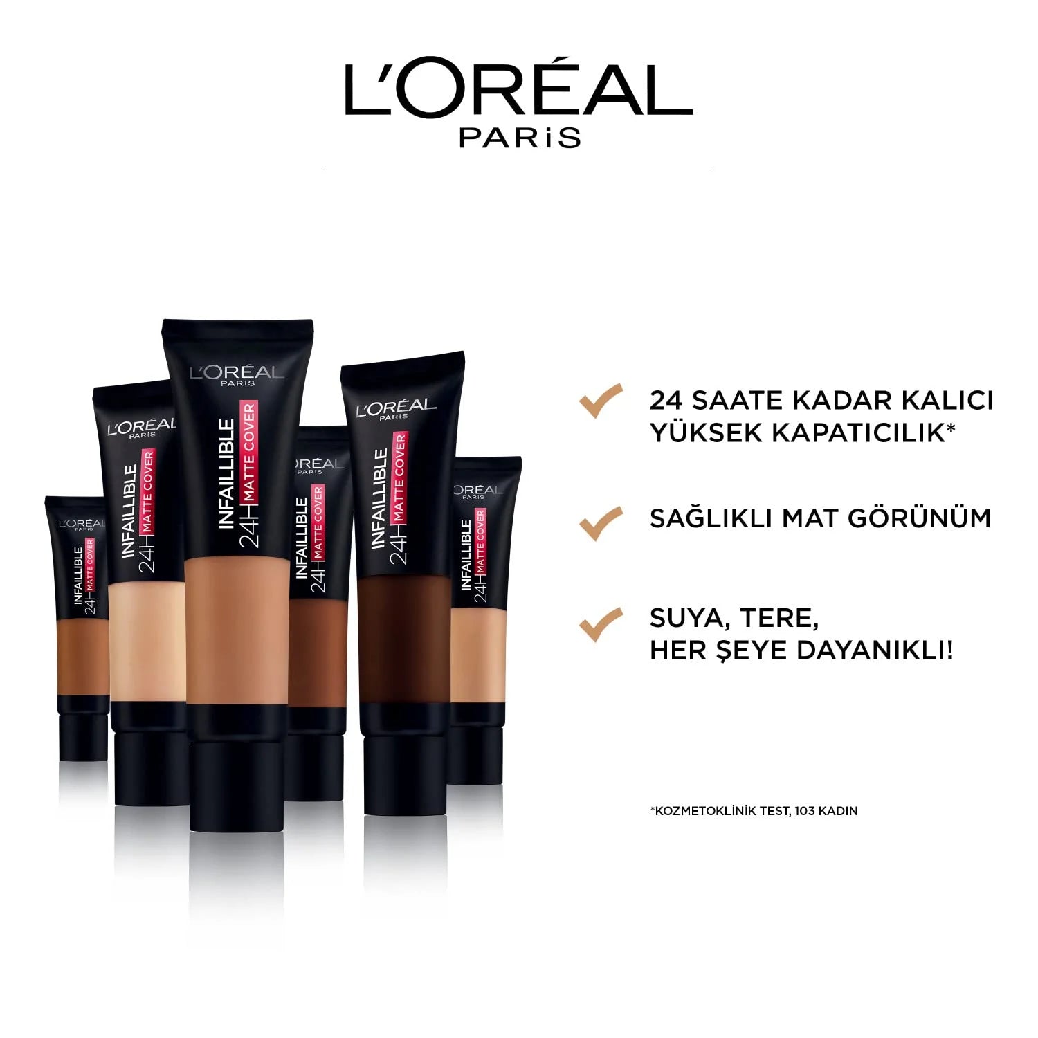 Liquid Foundation with Niacinamide, Long Lasting, Natural Finish, SPF 25 D176