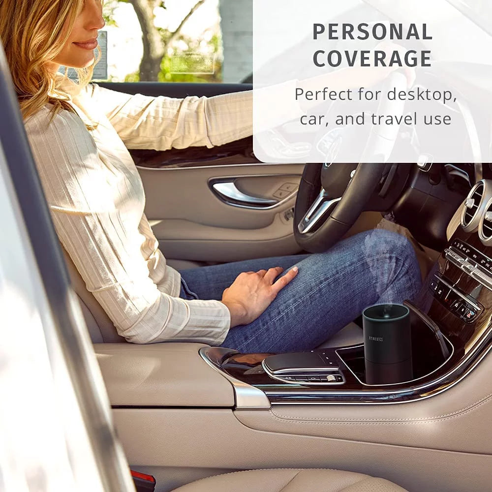 Portable Ultrasonic Humidifier, Cordless, Desktop, Travel, 10-Hour Runtime, Quiet Cool Mist E2684