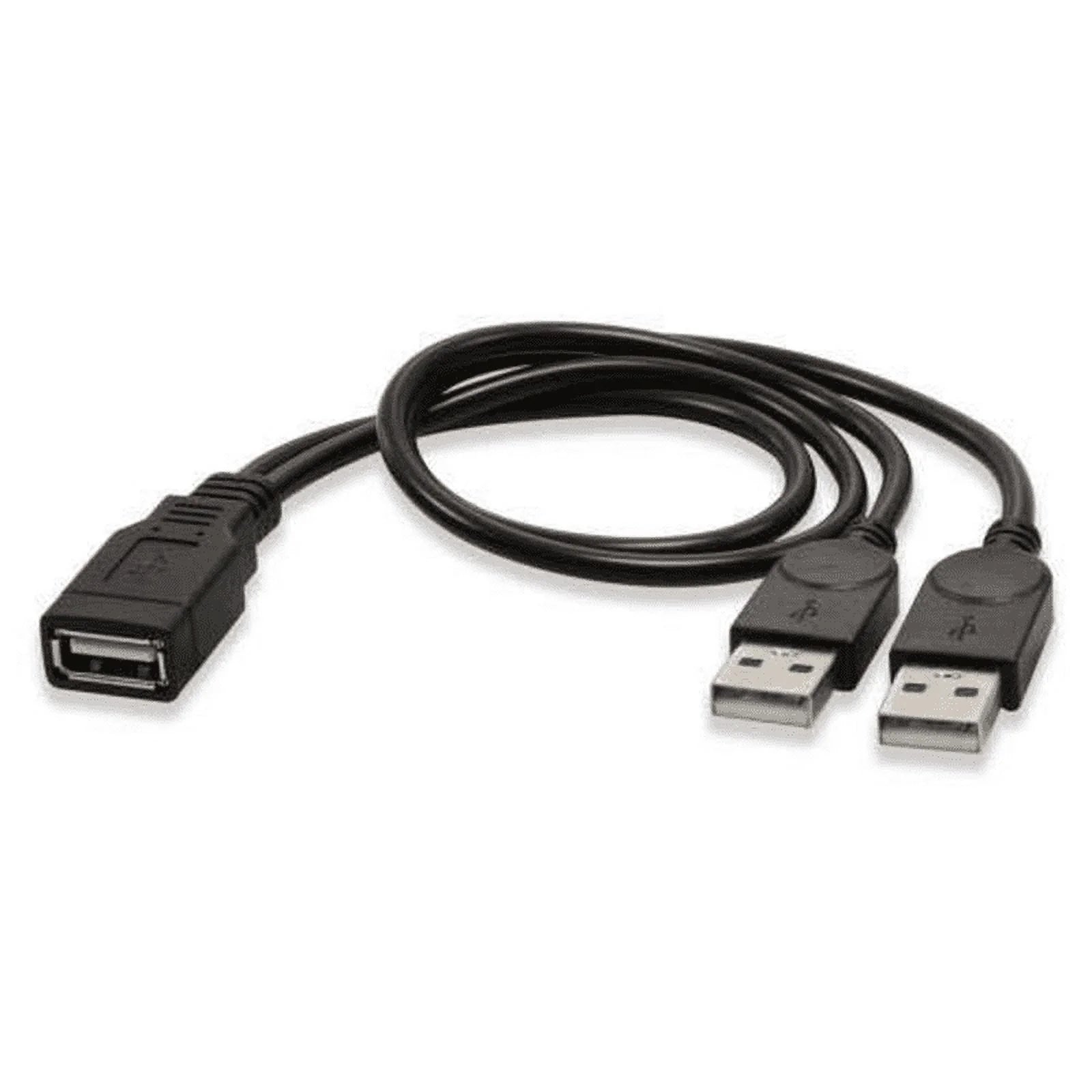 USB 2.0 One-to-Two Data Charging Cable 30cm R682