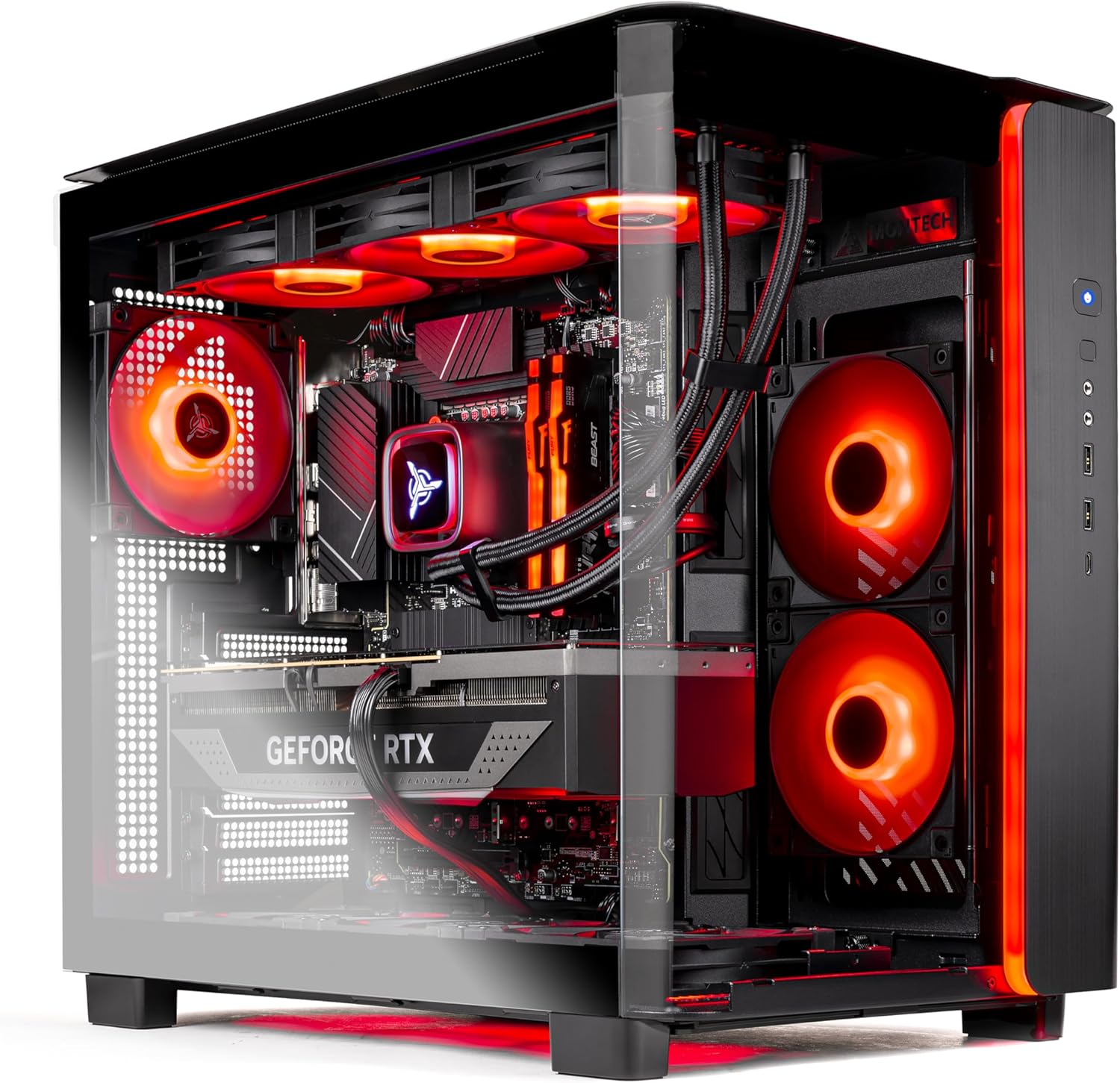 Gaming PC Desktop, Ryzen 7 7700X, RTX 4070 Ti Super, 32GB RAM, 1TB SSD Z9059