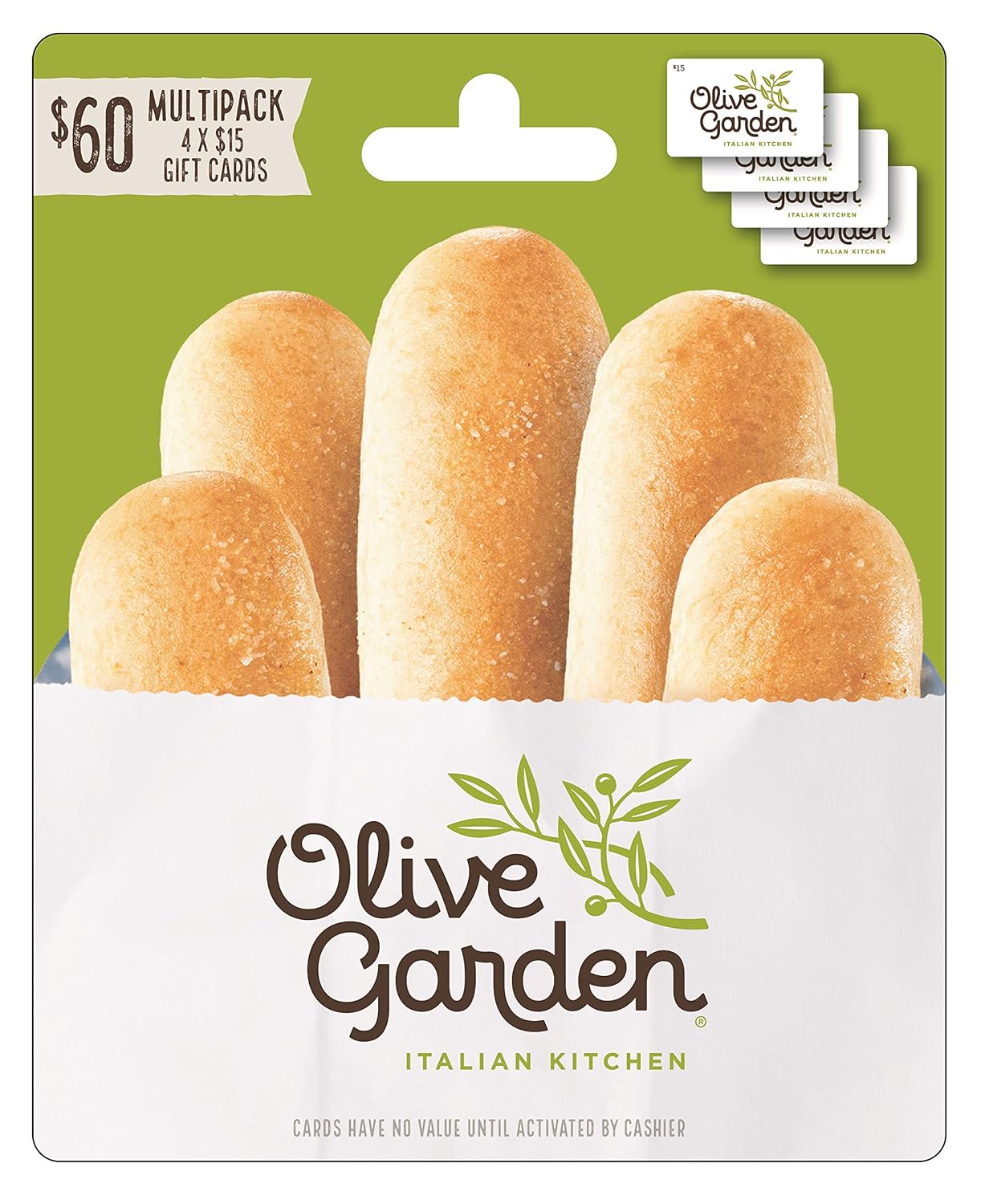 Olive Garden $60 Multi-Pack Gift Cards