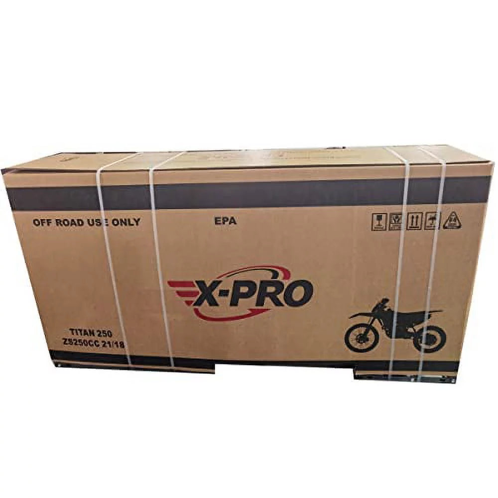 250cc Gas Pit Dirt Bike, 5-Speed Manual Transmission M1203
