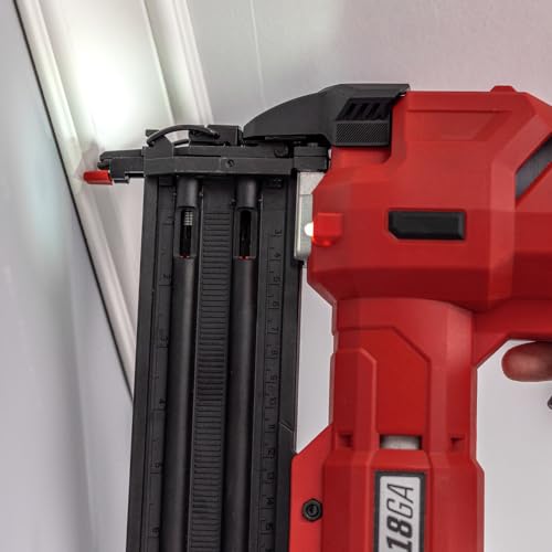 18V 18Ga Cordless Brad Nailer Kit with Battery and Charger R496
