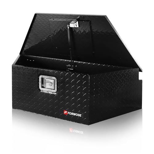 Aluminum Trailer Tongue Tool Box with Lock, 39 Inch Y290818