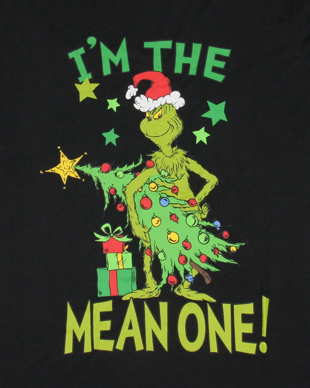 Men's Grinch Lounge Pajama Sleep Set, 2X-Large T150259