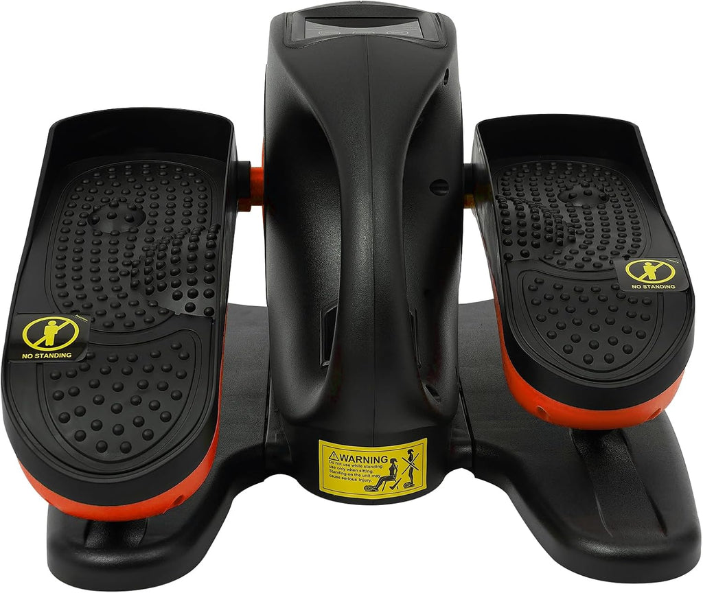 Under Desk Elliptical Machine, Seated Pedal Exerciser with Remote Control G559638