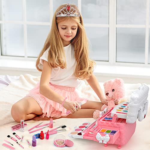 Washable Makeup Kit for Girls Pretend Play Toys N720659
