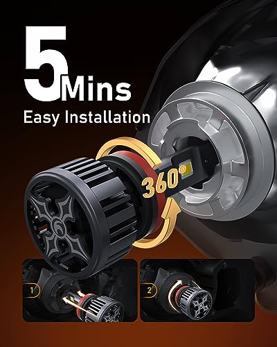 LED Combo Kit, 20000LM, 6000K Cool White, IP68, Pack of 4 J60708