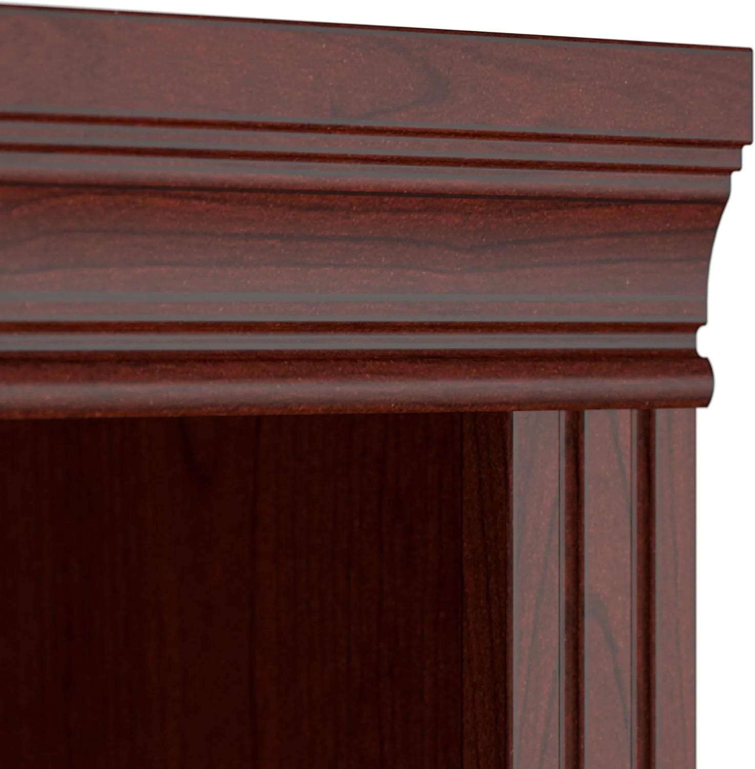 5 Shelf Bookcase in Harvest Cherry U300