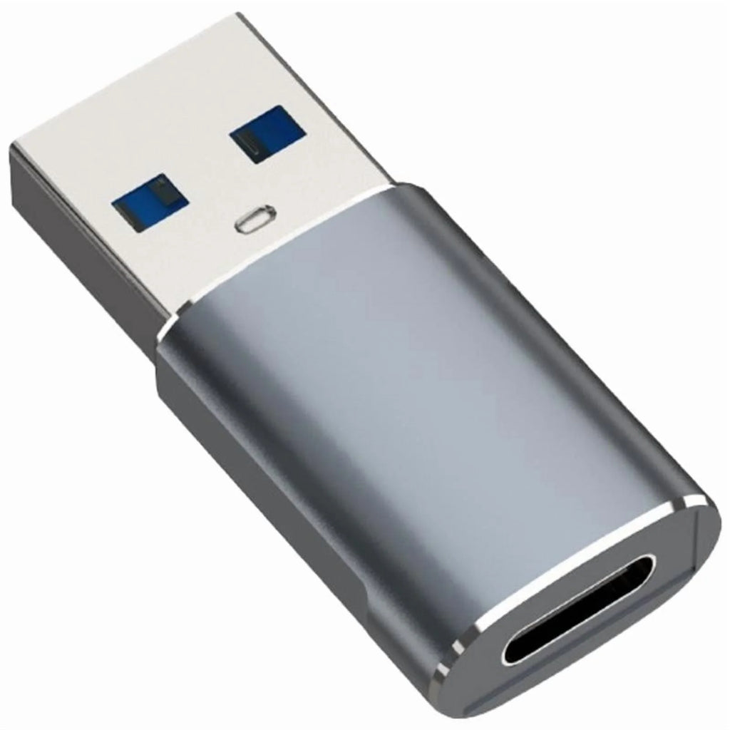 USB-C Female to USB-A Male Adapter for Data Transfer and Charging J870352