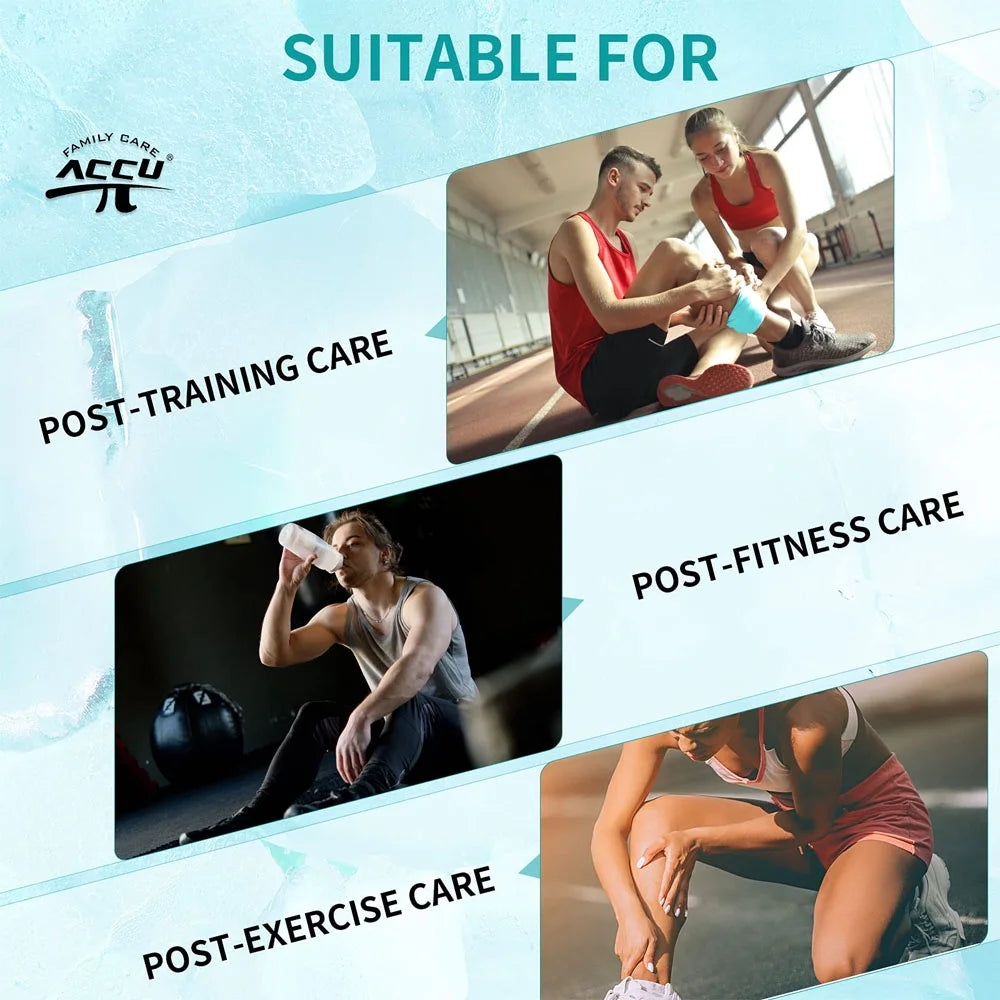 Reusable Clay Ice Pack with Strap for Pain Relief M89266