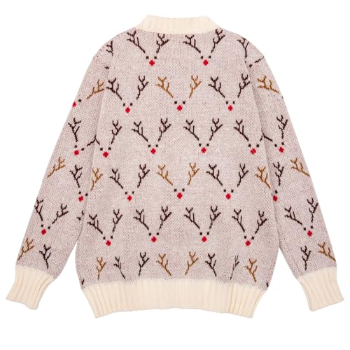 Women's Long Sleeve Button Knit Cardigan Sweater I652