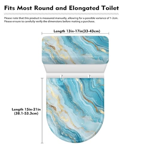 Christmas Toilet Lid and Tank Cover Set for Bathroom Decor K51670