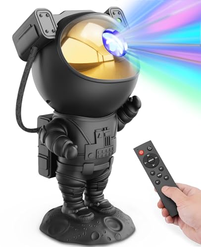 Astronaut Star Projector Night Light with Remote and Timer E396