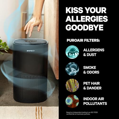 HEPA Air Purifier for Large Rooms, Quiet Air Filter for Bedroom L817