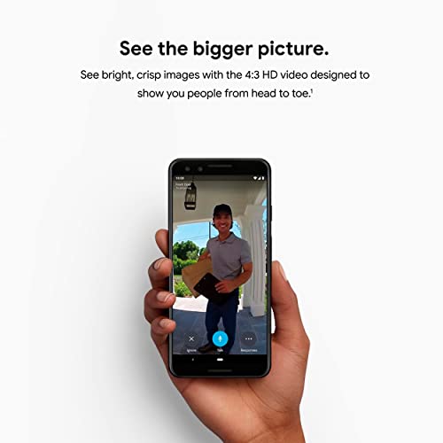 Video Doorbell with 24/7 Streaming, HDR Video, Night Vision, and Person Alerts E394790