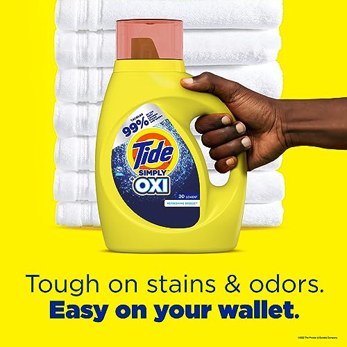 Liquid Laundry Detergent, Refreshing Breeze, 20 Loads H3927