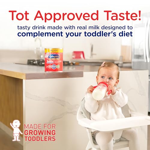 Toddler Nutritional Drink Powder with DHA and Prebiotics, Non-GMO, 24 Oz Can N160614